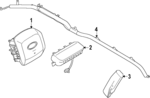 PC3Z25043B13AC - Electrical: Driver Air Bag for Ford Image