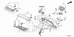 34254S3N003 - Interior/Bumper: LAMP ASSY., GLOVE BOX for Acura Image
