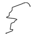 99734744515 - : Power Steering Pressure Line for Porsche: 911 Image