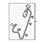 82220TP6A21ZB - Body: Lock Assembly for Honda: Crosstour Image