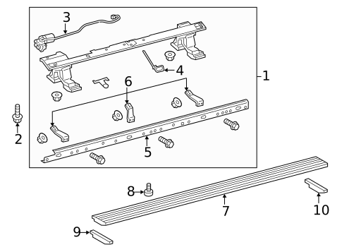 Running Board for 2020 Toyota 4Runner #0