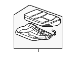 4842407 - : Lower Seat Assembly for Saab: 9-3 Image