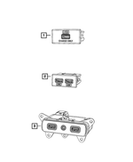 68144781AA - Electrical: Charging Port Usb for Dodge: Durango | Fiat: 500 Image