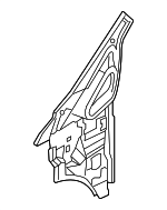 G62409SEMA - Body: Inner Hinge Pillar for Nissan: NV200 Image