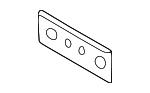 7177156B00 - Body: License Bracket for Suzuki Image