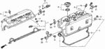 12030PY3000 - Engine: GASKET SET, HEAD COVER for Acura Image