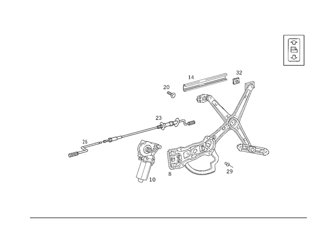 910002004129 - Front Doors: Rivet for Mercedes-Benz Image image