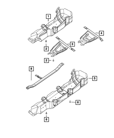 Under Body Protection for 2012 Jeep Wrangler #0