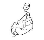 MR462138 - Body: Handle, Inside for Mitsubishi Image