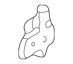 MR271687 - Body: Upper Hinge for Mitsubishi Image