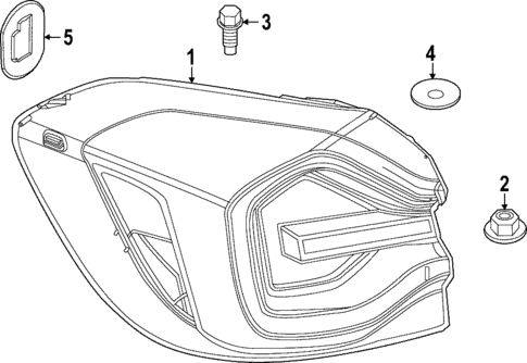 Tail Lamps for 2024 BMW X3 #0