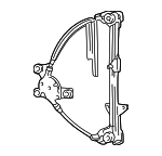 4D0837462A - Body: Regulator for Audi: A8, A8 Quattro, S8 Image