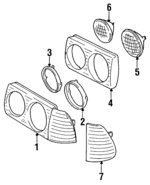 18262989 - : Retainer Ring for Mercedes-Benz Image