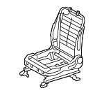 7111033210 - Body: Seat Frame for Toyota Image