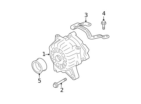 Alternator/Generator & Related Components for 2008 Ford Expedition #0