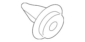 76959ED000 - : Door Sill Plate Clip for Nissan: Armada, Cube, Juke, LEAF, Sentra, Versa Image