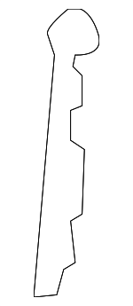 769981KA0A - Body: Upper Center Pillar Trim Cap for Nissan Image