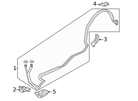 Rear AC Lines for 2012 Honda Odyssey #0
