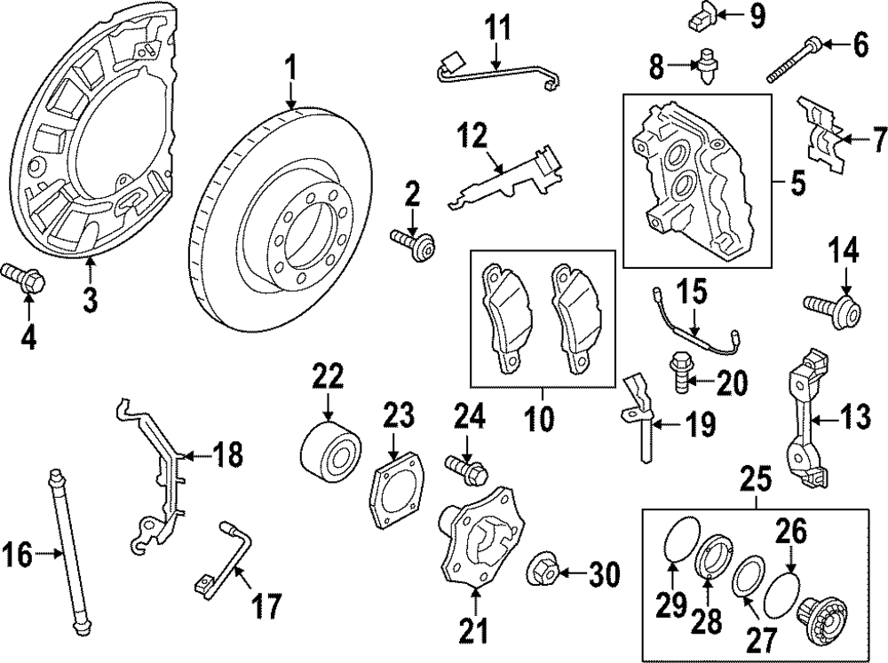Lock Spacer - Porsche (9P1-601-213)