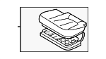 891000W800MKR - Body: Seat Cushion for Hyundai Image
