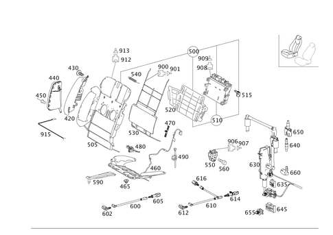 Right Seat for 2012 Mercedes-Benz S400 #0