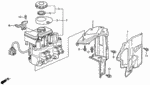 934010801208 - Chassis: BOLT-WASHER (8X12) for Acura Image image