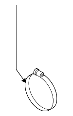 N90952501 - Body: Clamp for Audi: A3, A3 Quattro, A4, A4 Quattro, Q3, RS4, S3, S4, TT Quattro, TTS Quattro Image