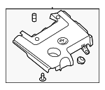 140411AA1B - Engine: Engine Cover for Nissan: Murano, Quest Image