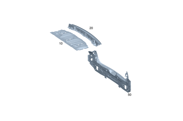 2066460000 - Rear End/Rear Panel: Rear Panel for Mercedes-Benz Image image