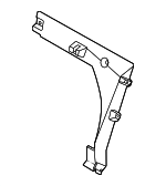 85785KL000NNB - Body: Front Trim for Hyundai: Ioniq 6 Image