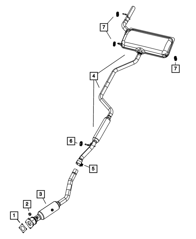 « 5171095AM – Exhaust : Echappement Silencieux Et Tuyau Arrie pour Mopar Image »