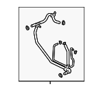 PEL500290 - : Hose &amp; Tube Assembly for Land-Rover Image