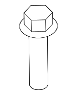 PYP000221 - Cooling System: Radiator Bolt for Land Rover: LR3, LR4, Range Rover Sport Image