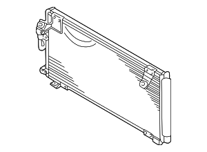 MZ690930 - : Advantage Select™ Condenser,2.4L|3.0L for Mitsubishi: Eclipse Image