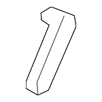 27154EA010 - HVAC: Upper Link for Nissan: Frontier, Pathfinder, Xterra Image