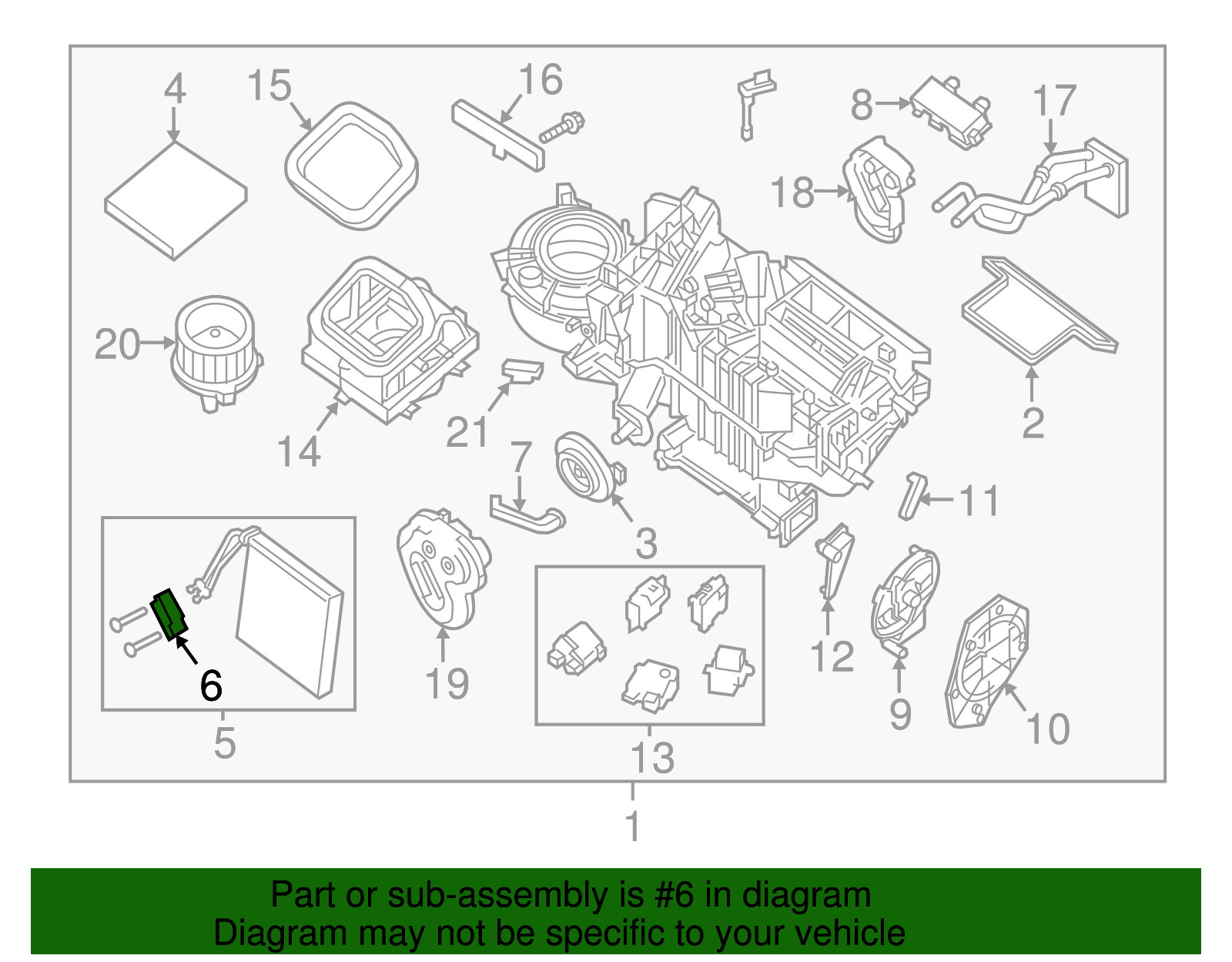 Expansion Valve - Nissan (92200-ZC00A)