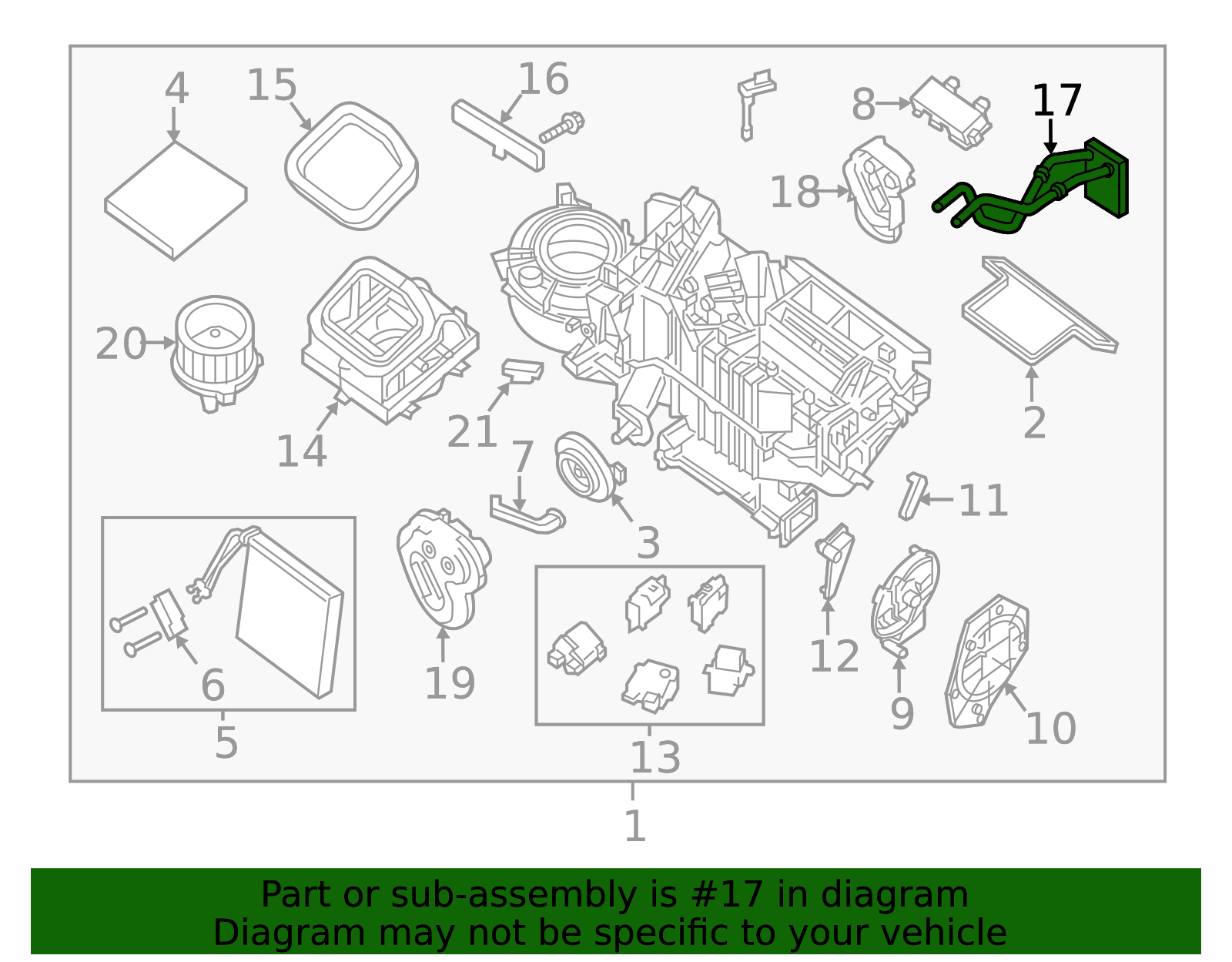 2005-2019 Nissan Heater Core 27120-EA000 | Parts for Nissans