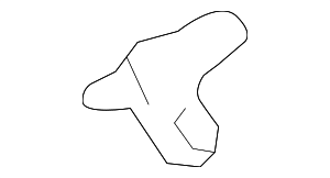 10424636 - Body: Instrument Panel Compartment Door Lock Striker for GM Image