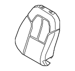 32332596 - Body: Seat Back Pad for Volvo Image