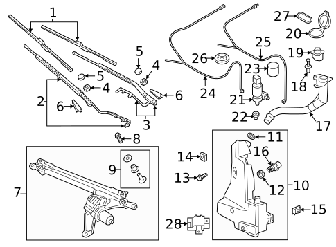 Wipers for 2020 Audi e-tron Sportback #0