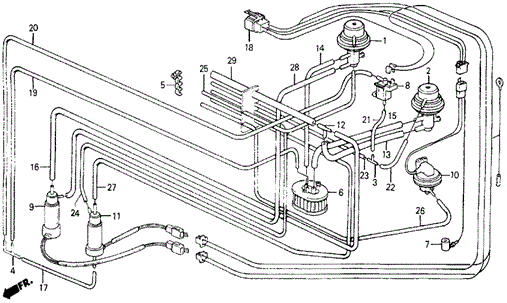 No. 2 Control Box (2) for 1984 Honda Wagovan #0