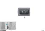 61319312899 - Vehicle Electrical System: Switch for Hood Release for BMW Image