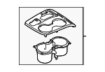 84650CW000UAY - Body: Cover Assembly for Hyundai Image image