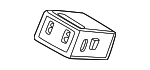 96125N7650NNB - Electrical: Audio Auxiliary Jack for Hyundai Image