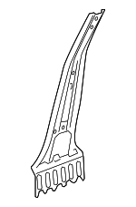 64620TA0A00ZZ - Body: Inner Pillar for Honda: Accord, Accord Crosstour, Crosstour Image