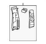 2007-2011 Toyota Camry - Upper Center Pillar Trim