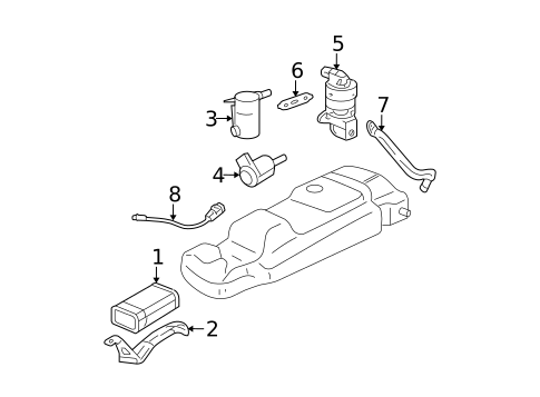 EGR & Related Components for 2006 Buick Rendezvous #0