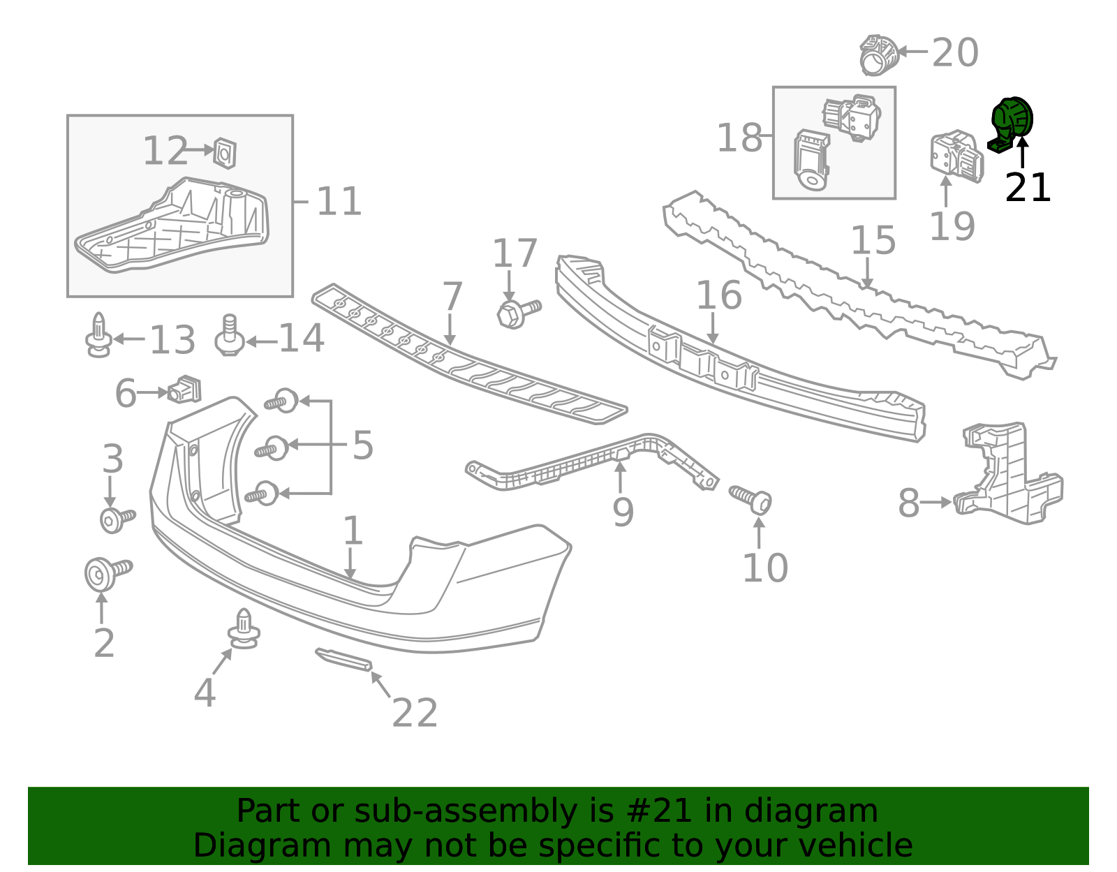 39681-TL4-G01ZT - High-Quality Parking Aid Sensor Housing for 2011-2015 ...