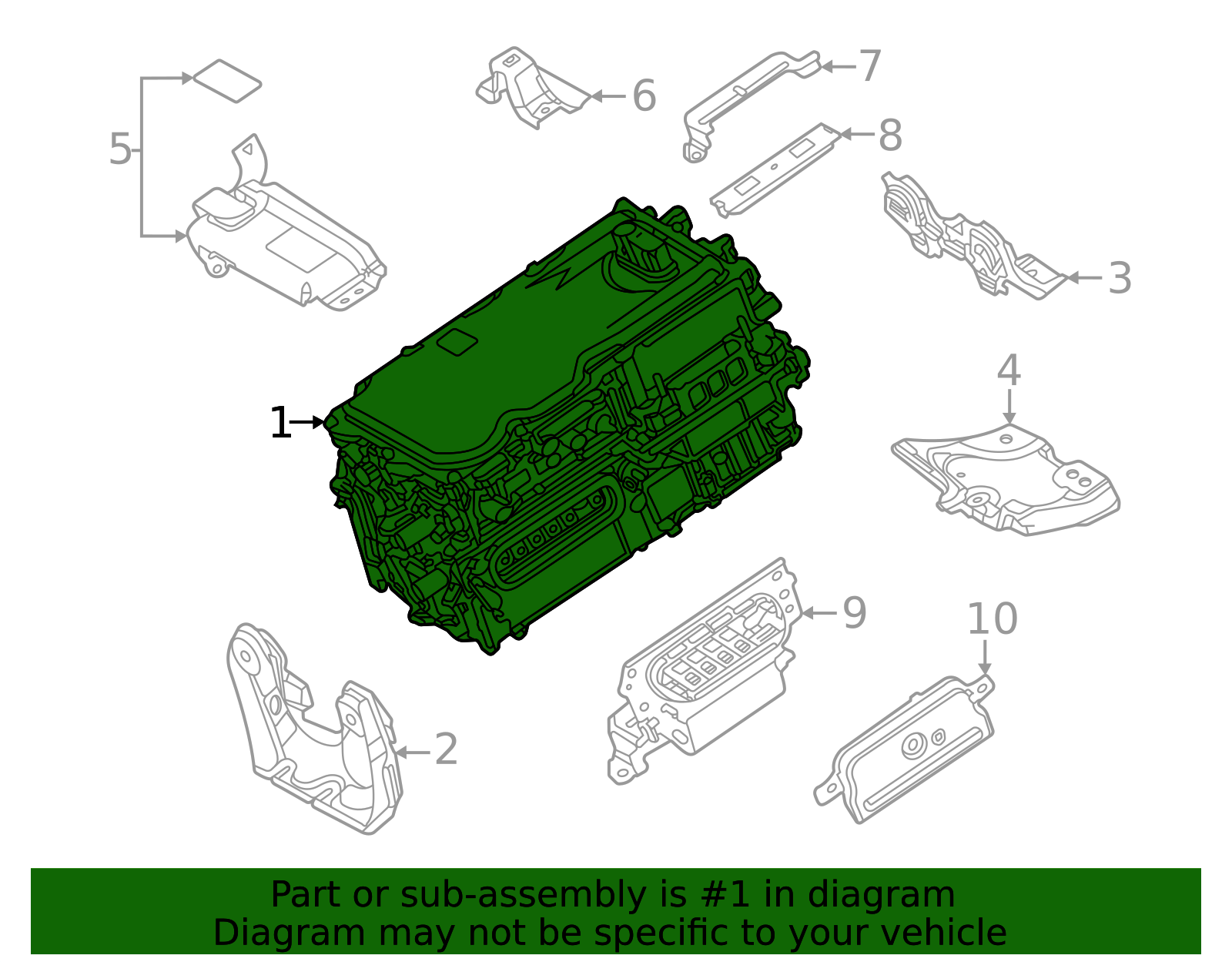 2024-2025 Lexus NX350h Inverter Assembly G92A0-78092 | OEM Parts Online