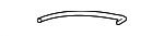 74802SJCA01 - Body: Upper Latch Rod for Honda: Ridgeline Image